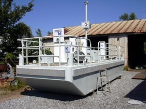 WASTE DISPOSAL PUMP-OUT BARGE